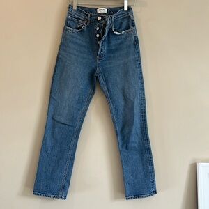 Agolde Riley Crop Jeans